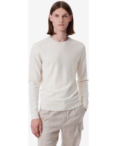 IRO Maleyo Round-neck Wool Sweater - White