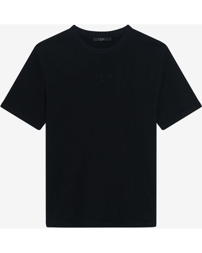 IRO Galieno Iro Logo Round-neck T-shirt - Black
