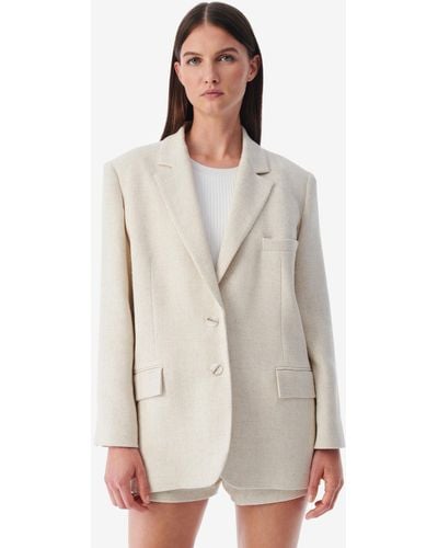 IRO Garazi Oversized Suit Jacket - White