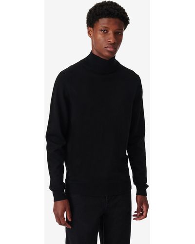 IRO Manolo Wool Stand-up Collar Sweater - Black