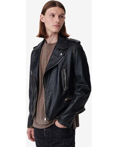 IRO Cruise Leather Biker Jacket - Black