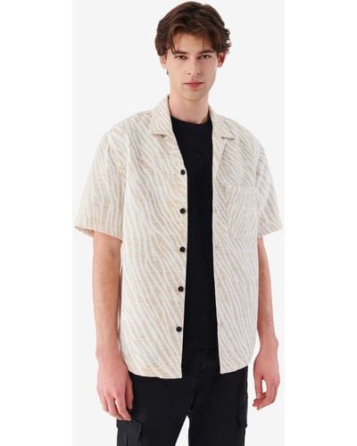 IRO Nahel Zebra-patterned Shirt - White