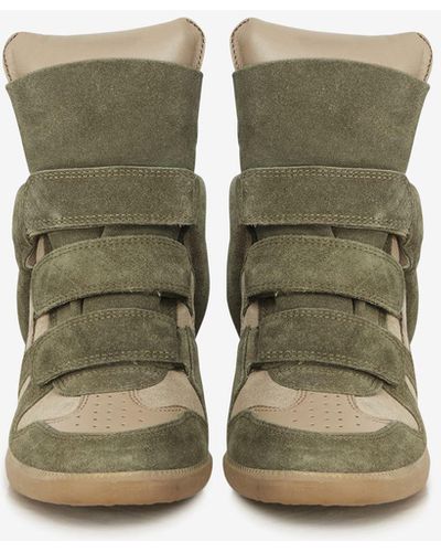 Isabel Marant Baskets montantes Étoile Bekett - Vert