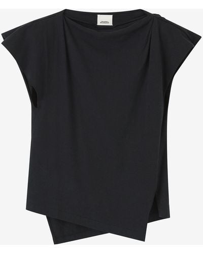 Isabel Marant Tee-shirt Coton Sebani - Noir