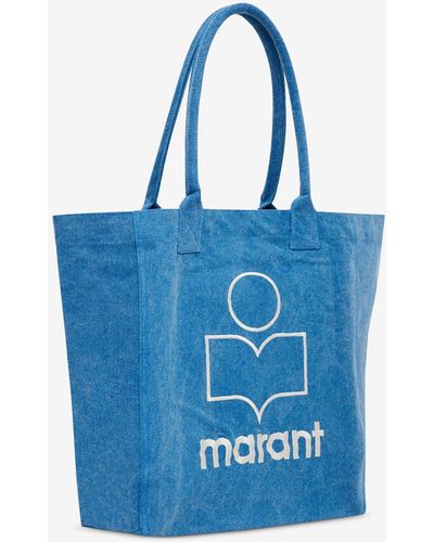 Isabel Marant Tote Bag Yenky Mit Logo - Blau