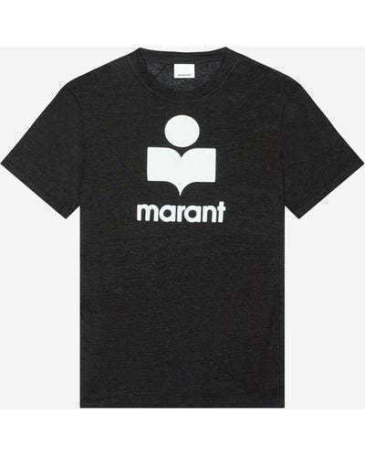 Isabel Marant T-shirt Karman Mit Logo - Schwarz