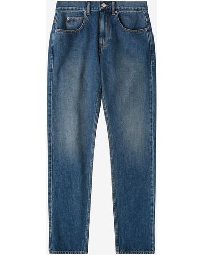 Isabel Marant Pantalon En Denim Jack - Bleu