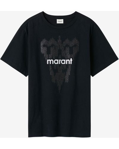 Isabel Marant Tee-shirt Imprimé Zewel - Noir