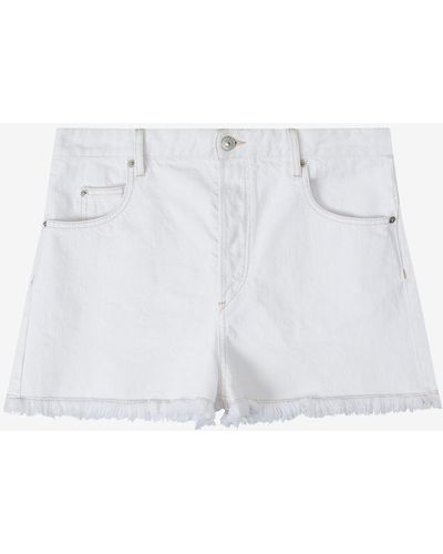 Isabel Marant Short Lesia - Blanc