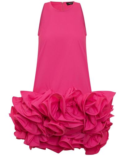 Rochas Midi Dress - Pink
