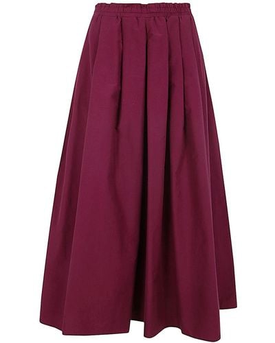 Antonelli Iglesias Skirt - Purple
