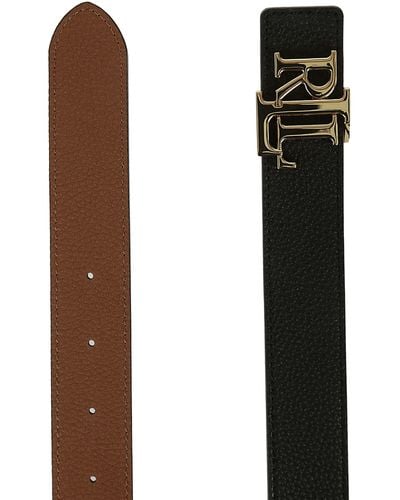 Ralph Lauren Rev Lrl 30 Belt Medium - Brown