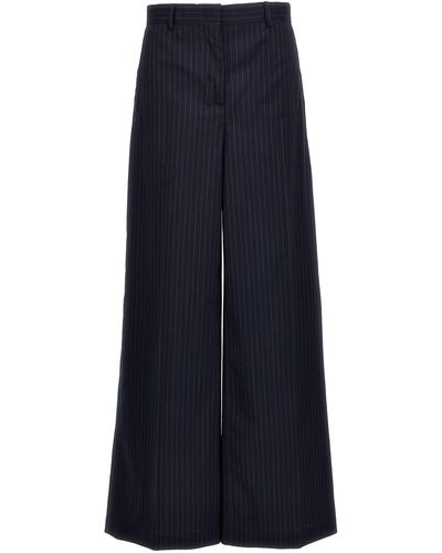 N°21 Pinstripe Pants - Blue