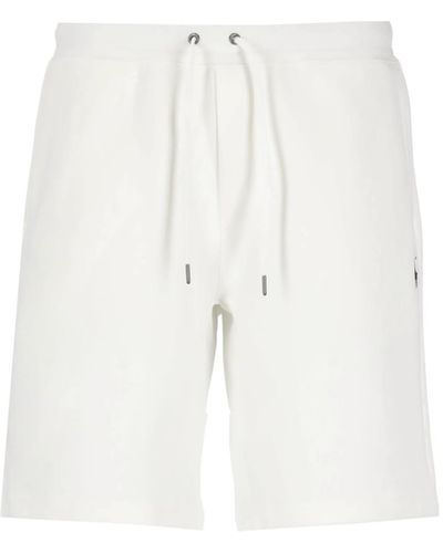 Ralph Lauren Bermuda Shorts With Pony - White