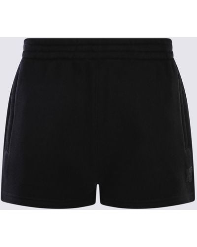 Alexander Wang Cotton Stretch Shorts - Black