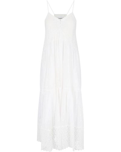 Isabel Marant Broderie Anglaise Dress - White