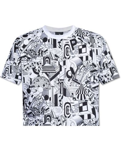 PS by Paul Smith Ps Paul Smith Patterned T-Shirt - Multicolor