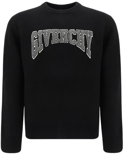 Givenchy College Sweater - Black