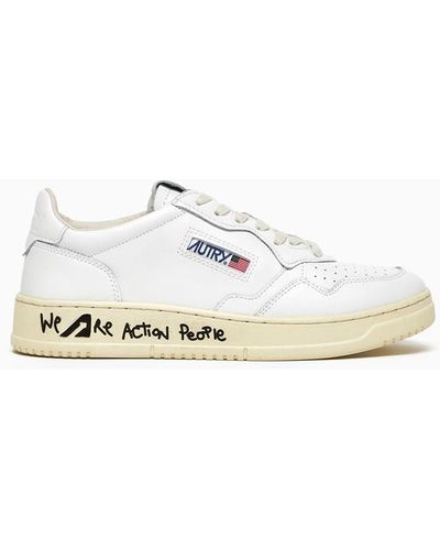 Autry Medalist Low Trainers Aulm Ld06 - White