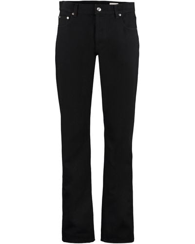 Alexander McQueen 5-pocket Slim Fit Jeans - Black