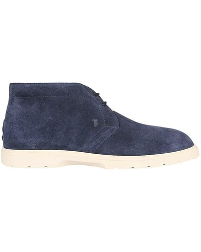Tod's 59K Ankle Boots - Blue