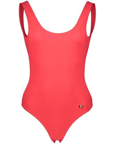 Dolce & Gabbana One-Piece Swimsuit - Red
