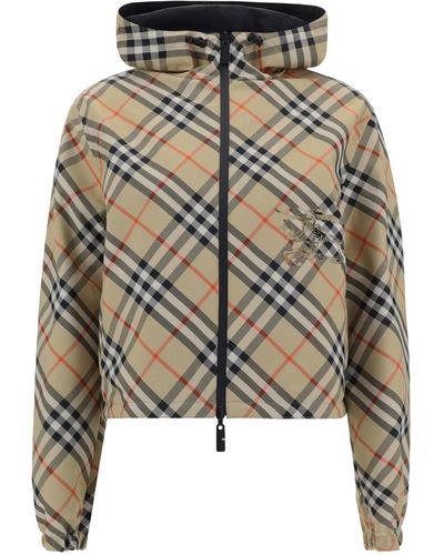 Burberry Reversible Hooded Jacket - Metallic