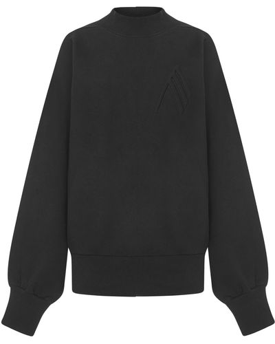 The Attico Sweatshirt - Black