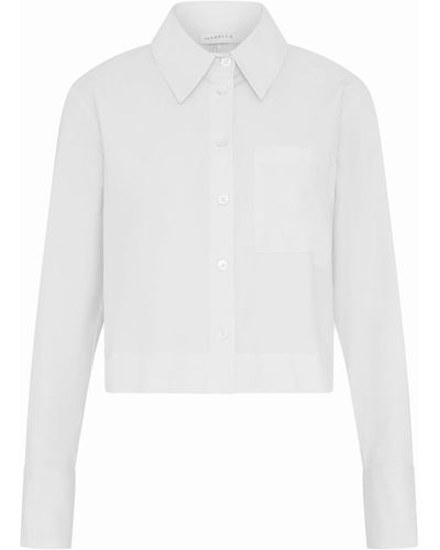 Marella Long-Sleeved Shirt - White