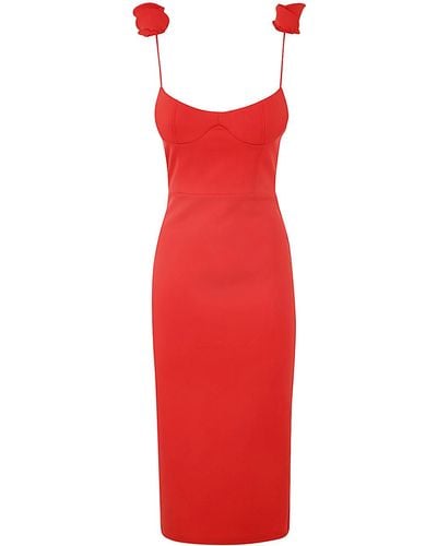 Magda Butrym Midi Dress Clothing - Red