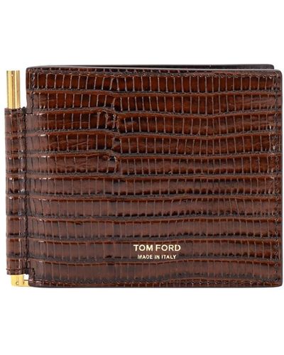 Tom Ford Card Holder - Brown