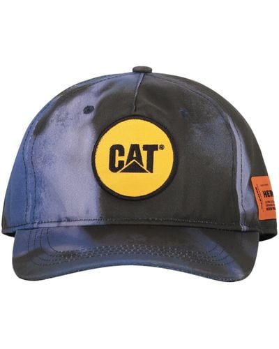 Heron Preston X Cat Logo Baseball Cap - Blue