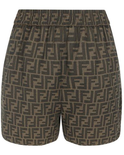 Fendi Bermuda Shorts - Grey
