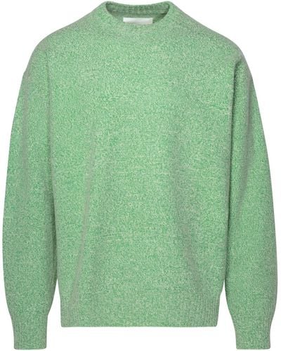 Jil Sander Wool Blend Sweater - Green