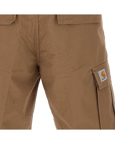 Carhartt Cotton Regular Cargo Shorts - Brown