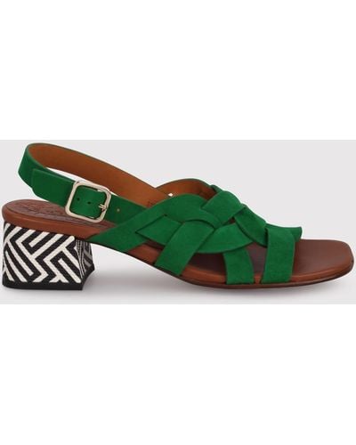 Chie Mihara Quirino 50Mm Sandals - Green