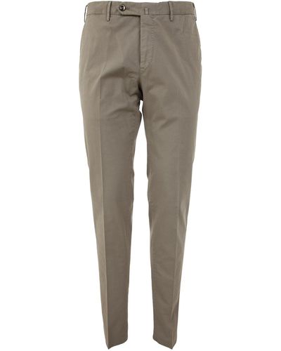 PT01 Cotton Gabardine Classic Pants - Gray