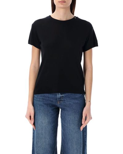 Anine Bing Amani T-Shirt - Black