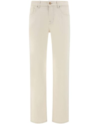 7 For All Mankind Pants - Natural