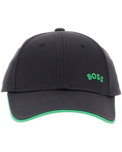 BOSS Baseball Hat With Logo - Blue