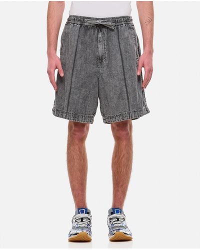 WOOYOUNGMI Cotton Shorts - Gray