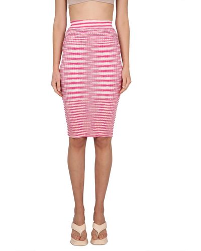 Missoni Tube Skirt - Pink