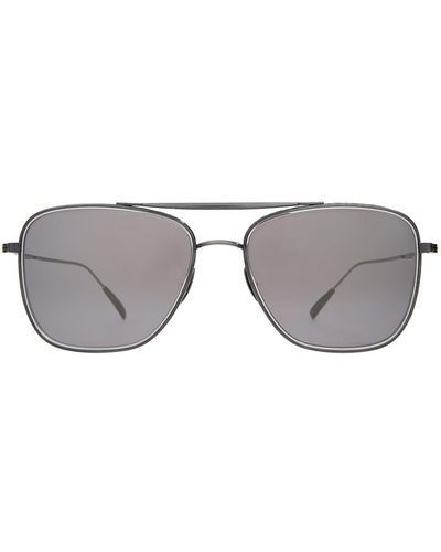 Mr. Leight Novarro S Pewter- Sunglasses - Gray