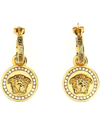 Versace 'Icon Medusa’ Earrings - Metallic