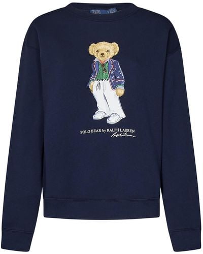 Ralph Lauren Polo Bear Sweatshirt - Blue