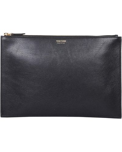 Tom Ford Flat Leather Pouch - Multicolor