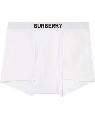 Burberry Stitched Profile Printed Underwear - White