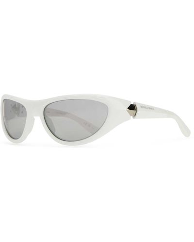 Bottega Veneta Acetate Sunglasses - White