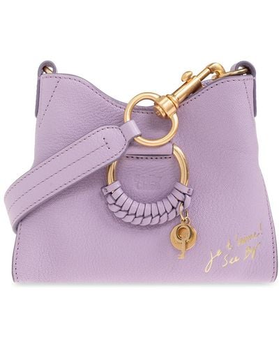 See By Chloé 'mara Small' Shoulder Bag, - Purple