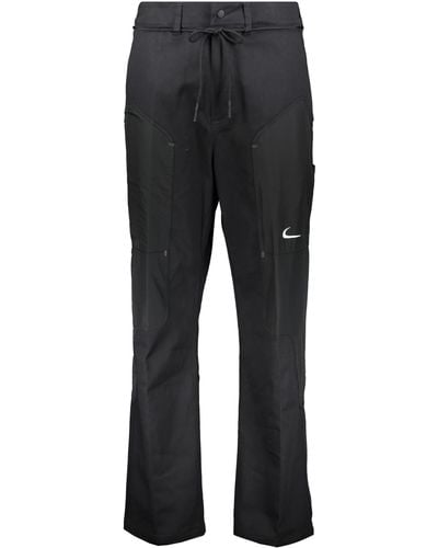Off-White c/o Virgil Abloh Nike X Off- Techno Fabric Track Trousers - Black